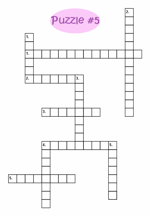Free Crossword Puzzle #5