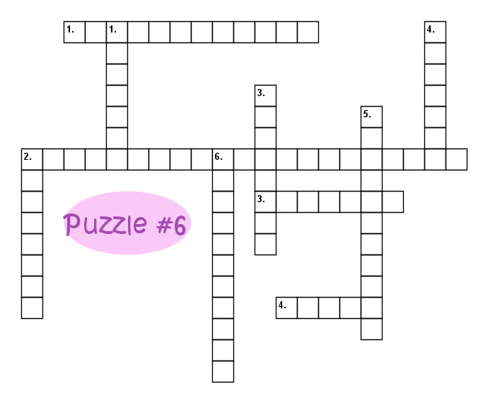 Free Crossword Puzzle #6