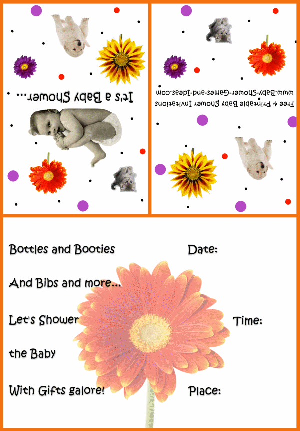 Baby Animal Shower Invitation 3a