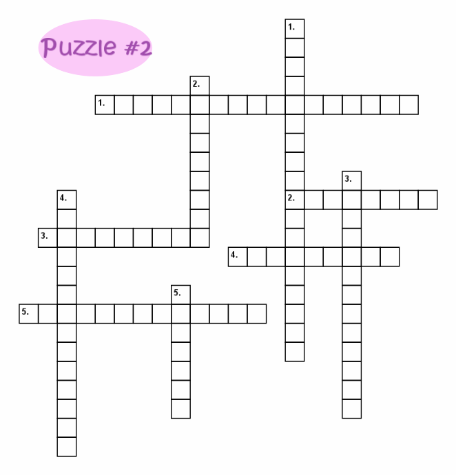 Free Crossword Puzzle #2