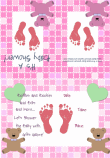 Baby Girl Shower Invitation 2A