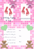 Baby Girl Shower Invitation 2B